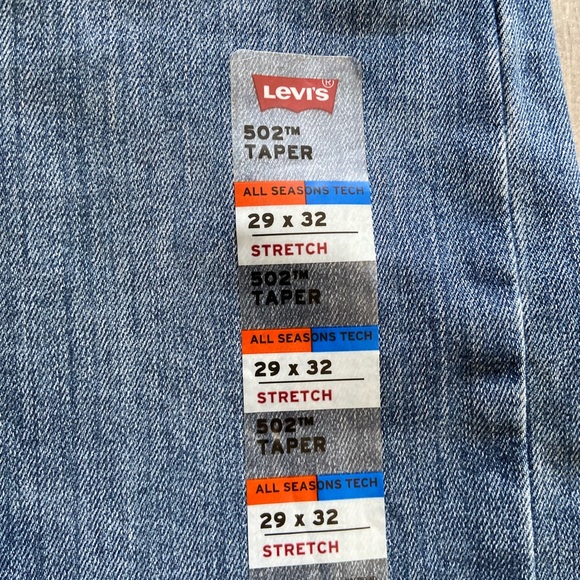 Levi’s 502 TAPER Stretch Denim Jeans - Picture 3 of 6